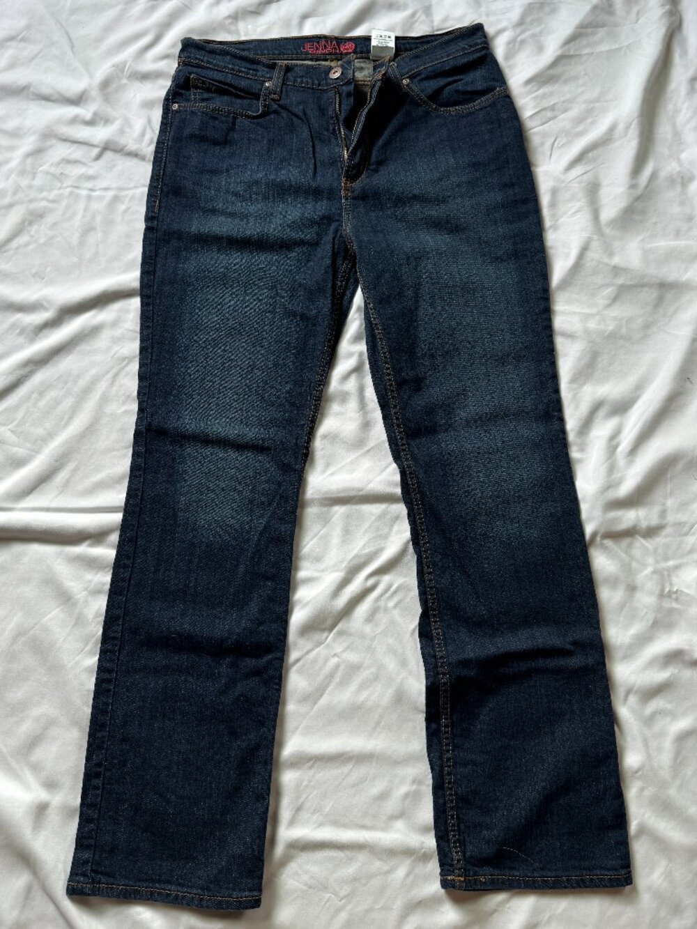 Cinch Jenna Slim Jeans Womens 32/13R Dark Wash Stretch Straight Denim